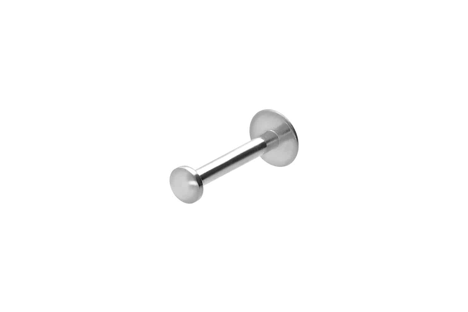 Chirurgenstahl Labret Piercing mit Innengewinde FLAT-DISC